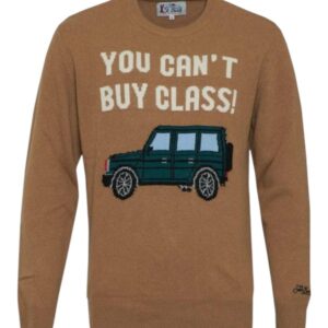 Maglione con ricamo good class car