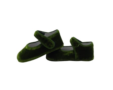 Ballerina culla in velluto