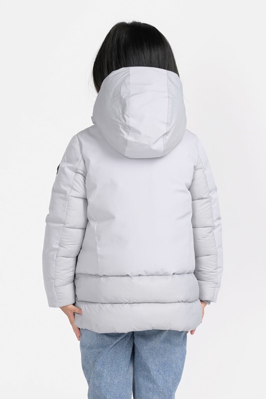 Giubbotto in tessuto tecnico con cappuccio