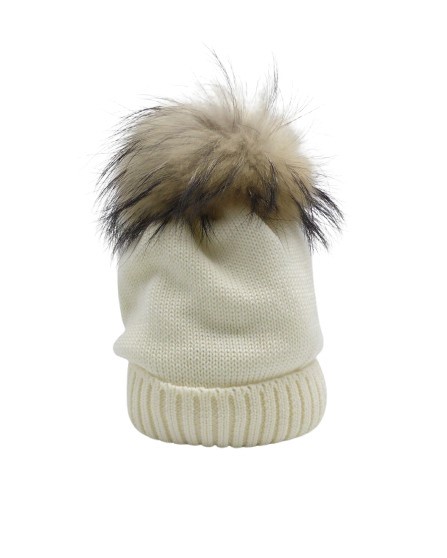 Cappello con pon pon