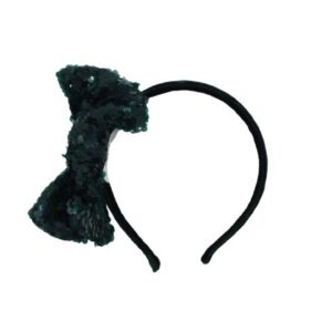 D3D7254032E51BFA2C943DAE01734AF1_ Cerchietto con fiocco in pailettes