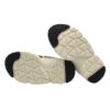 Sneaker in tessuto peluche ed eco pelle con lacci elastici