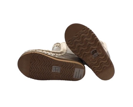 Stivaletto eskimo in pelle laminata