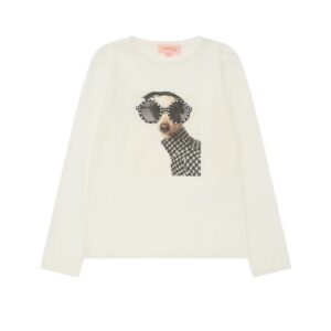 EC6630072A82640CED018F169E75A987_ T-shirt manica lunga con stampa cane