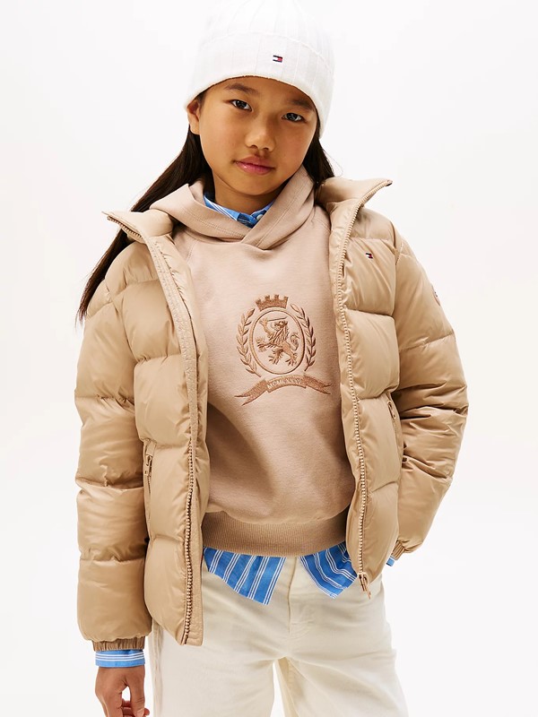 Giubbotto imbottito con cappuccio