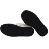 Sneaker in pelle laminata con doppio velcro