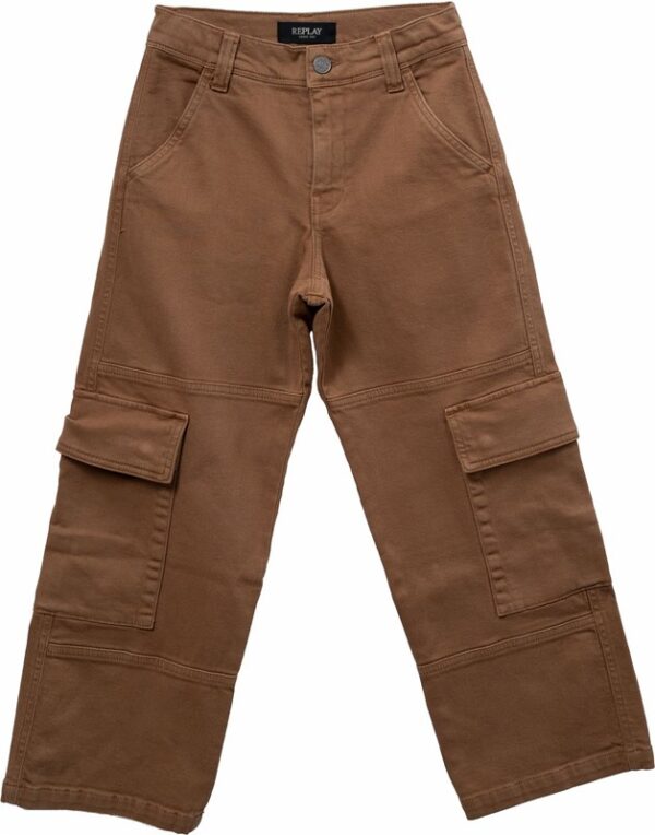 Pantalone cargo in cotone