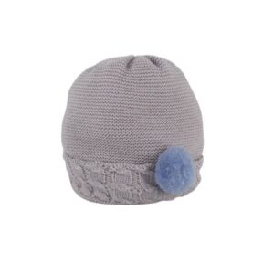 Cappellino con pon pon