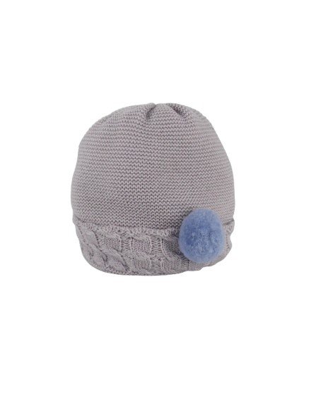 Cappellino con pon pon