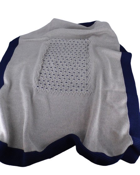 Copertina con punto smock