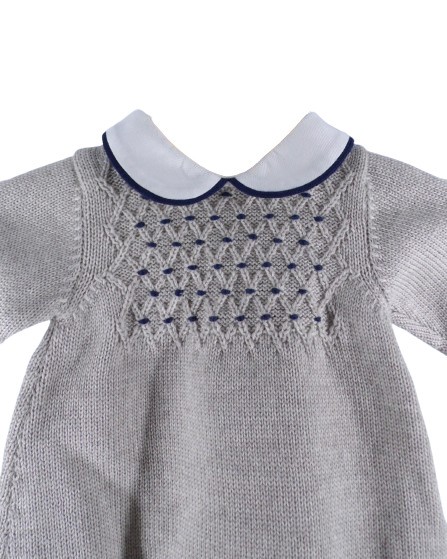 Completo due pezzi con punto smock