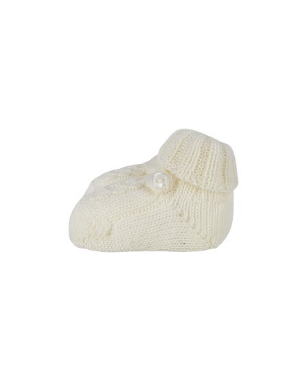 Scarpina con trecce e cinturino