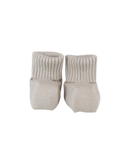 Scarpine con risvolto a costine