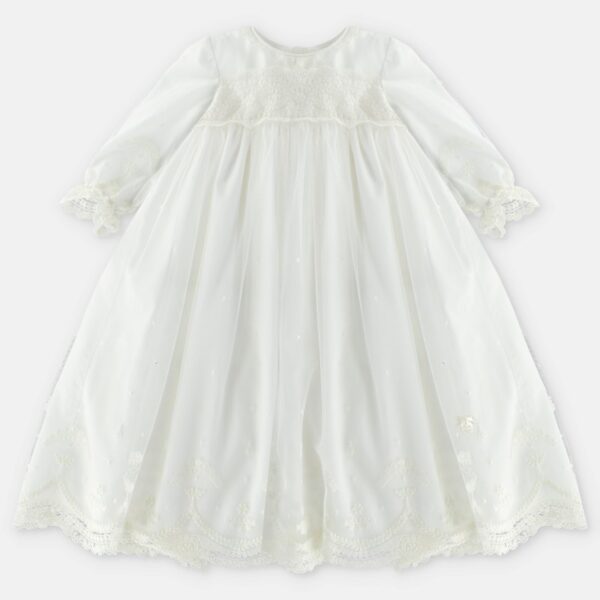 Vestito lungo con ricami