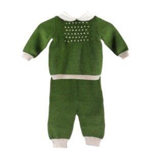 Completo due pezzi con punto smock