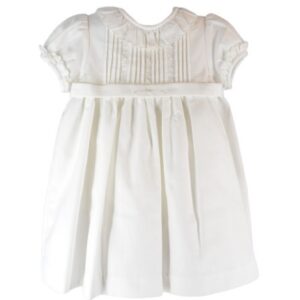 Vestito battesimale con ricamo