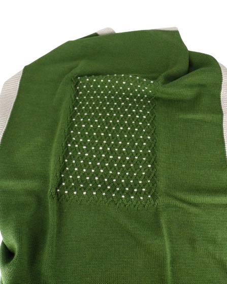 Copertina con punto smock