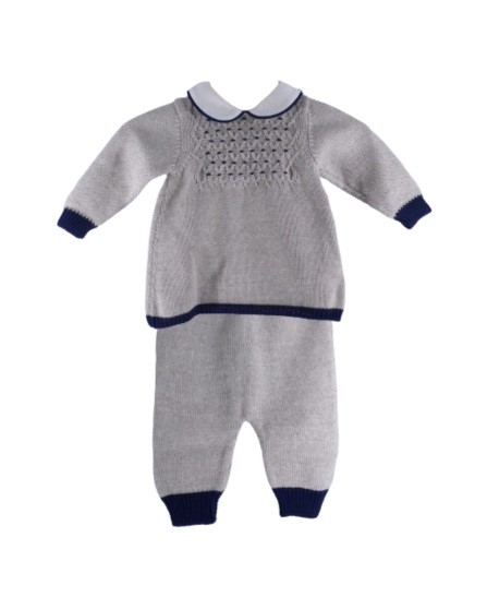 Completo due pezzi con punto smock