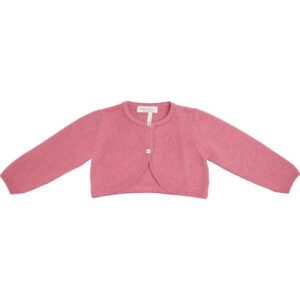 Cardigan corto in lana e cashmere