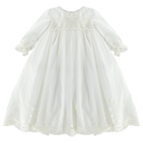 Vestito lungo con ricami