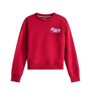 Felpa con stampa logo