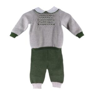 Completo due pezzi con punto smock