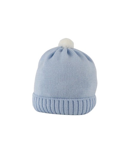 Cappellino con pon pon