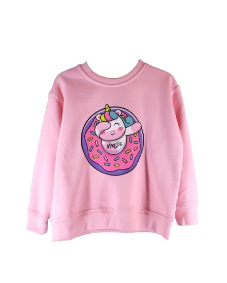 Completo felpa e pantalone unicorno