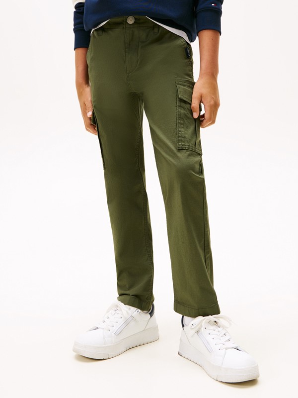 Pantalone cargo in cotone