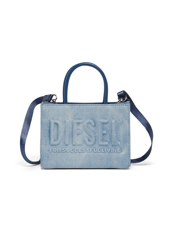 Mini borsa shopper con logo diesel 3d