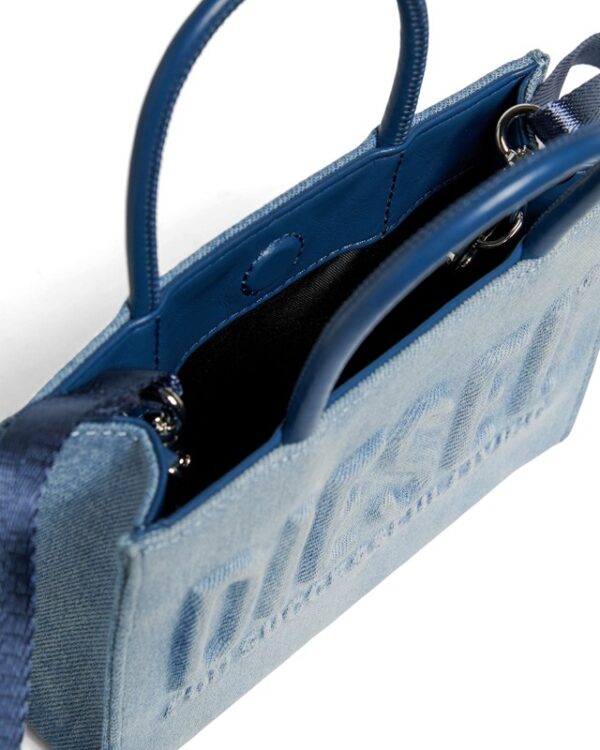 Mini borsa shopper con logo diesel 3d