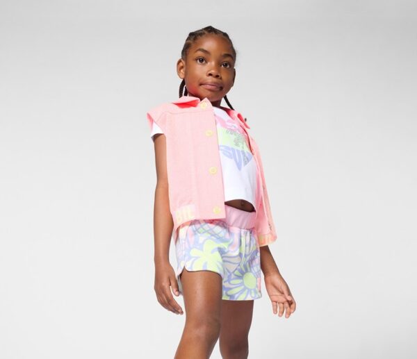 Short in felpa fantasia all-over surf