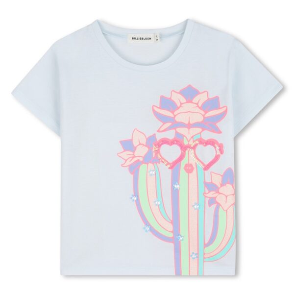T-shirt mezza manica con stampa