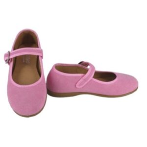 Ballerina in tela con fibbia