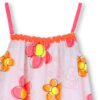 Vestito a fiori con bretelline