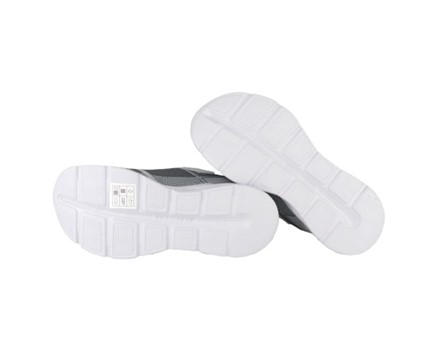 Scarpa ginnica con velcro e lacci con led