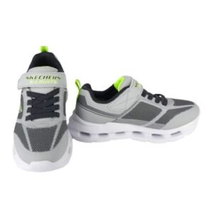 Scarpa ginnica con velcro e lacci con led