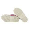 Sneaker in pelle biologica con triplo velcro