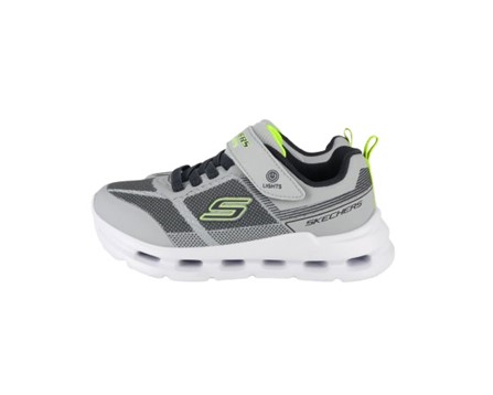 Scarpa ginnica con velcro e lacci con led