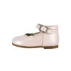 Ballerina in pelle con cinturino