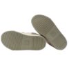Sneaker in pelle laminata con doppio velcro