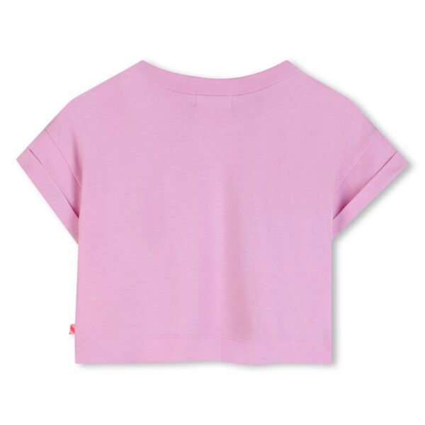 T-shirt mezza mancica con stampa ananas