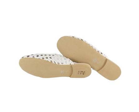 Sandalo intreccio con fibbia