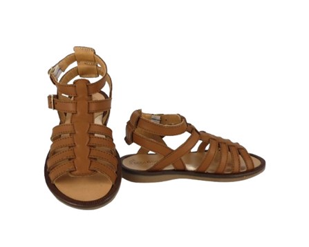 Sandalo alla schiava con doppia fibbia