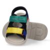 1186F904088E662839803563A7F50F11_ Sandalo in eco pelle con doppio velcro
