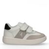 304FB5FE3D1A45357D501837A169D1C7_ Sneaker in ecopelle con doppio velcro