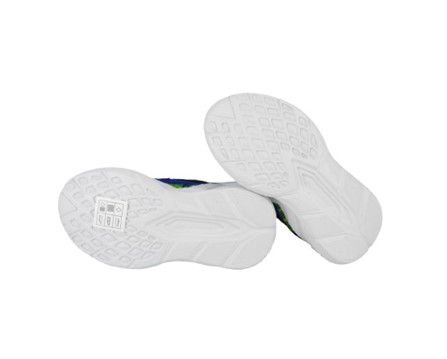 3E6457AD916339156A747DF80937A4BF_ Scarpa ginnica con velcro e lacci con led