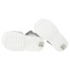 Sandalo primo passo in pelle con fiocchetti e velcro