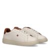 Sneaker in eco pelle con lacci