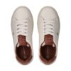 Sneaker in eco pelle con lacci